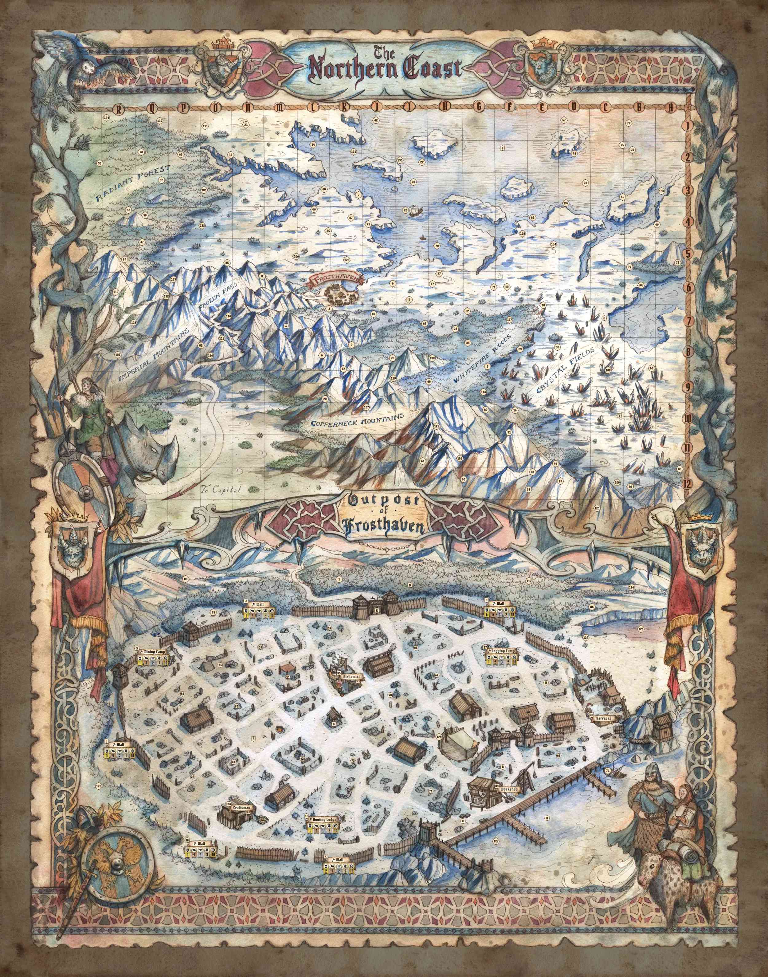 Frosthaven Map